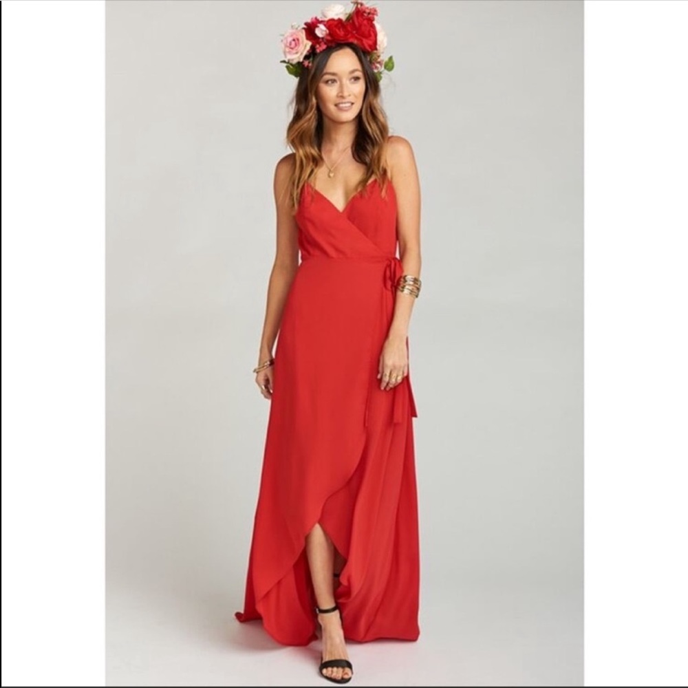 Show me your mumu Mariah wrap dress